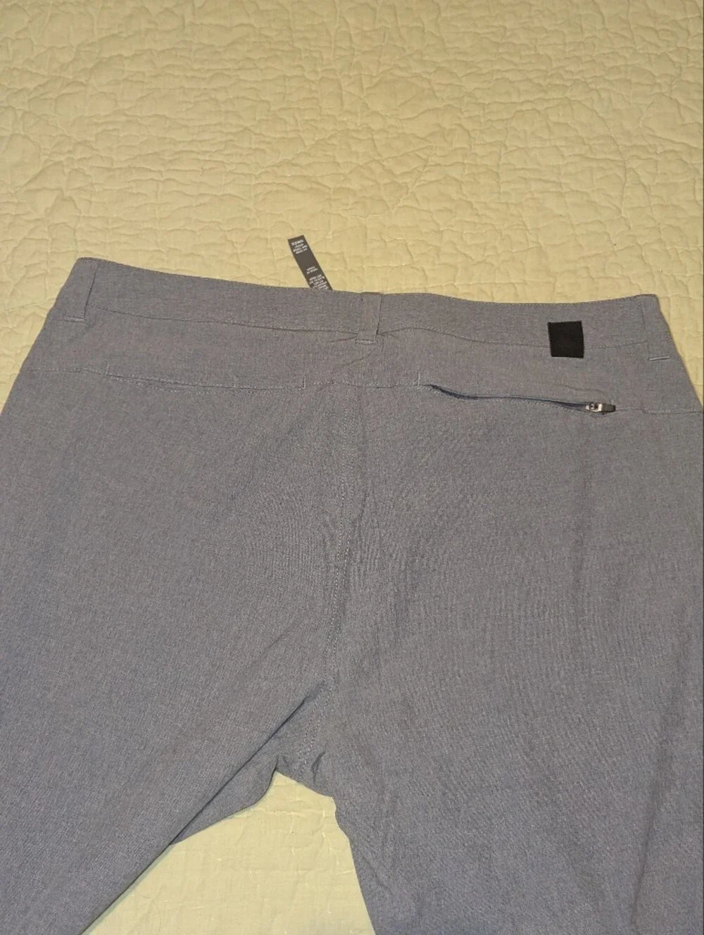 Vuori Men's Skinny Pants in Gray-Blue